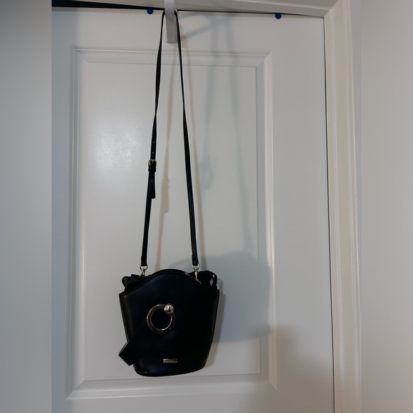 ALDO • Black Crossbody Bucket Bag • Med • - Picture 2 of 10